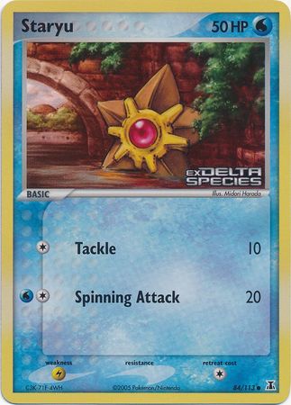 Staryu (84/113) (Stamped) [EX: Delta Species] | Exor Games Bridgewater