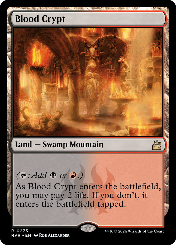 Blood Crypt [Ravnica Remastered] | Exor Games Bridgewater