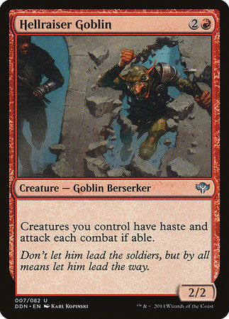 Hellraiser Goblin [Duel Decks: Speed vs. Cunning] | Exor Games Bridgewater