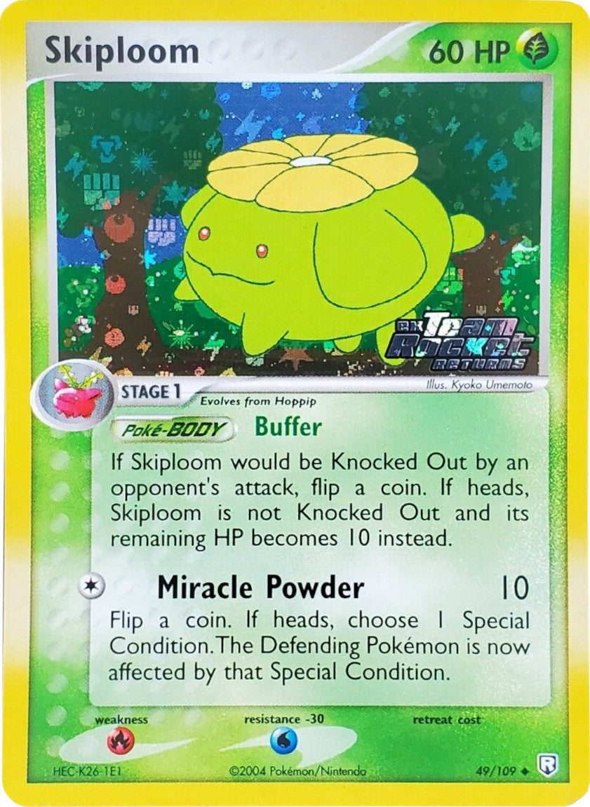 Skiploom (49/109) (Stamped) [EX: Team Rocket Returns] | Exor Games Bridgewater