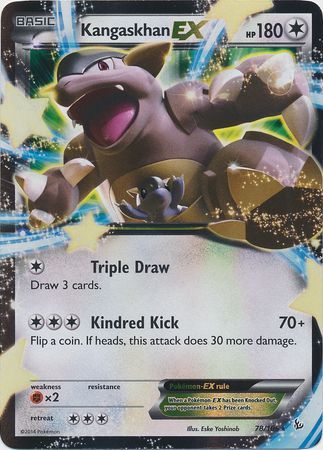 Kangaskhan EX (78/106) (Jumbo Card) [XY: Flashfire] | Exor Games Bridgewater