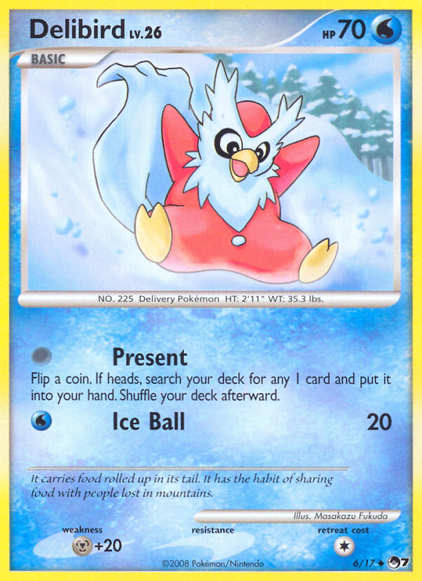 Delibird (6/17) [POP Series 7] | Exor Games Bridgewater