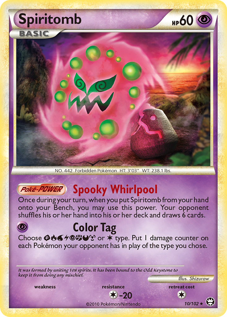 Spiritomb (10/102) [HeartGold & SoulSilver: Triumphant] | Exor Games Bridgewater