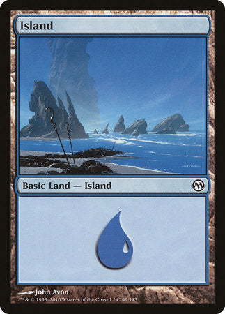 Island (99) [Duels of the Planeswalkers] | Exor Games Bridgewater