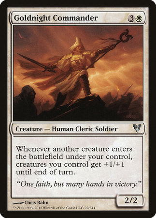 Goldnight Commander [Avacyn Restored] | Exor Games Bridgewater