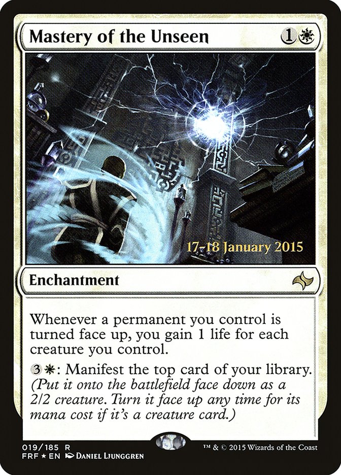 Mastery of the Unseen  [Fate Reforged Prerelease Promos] | Exor Games Bridgewater