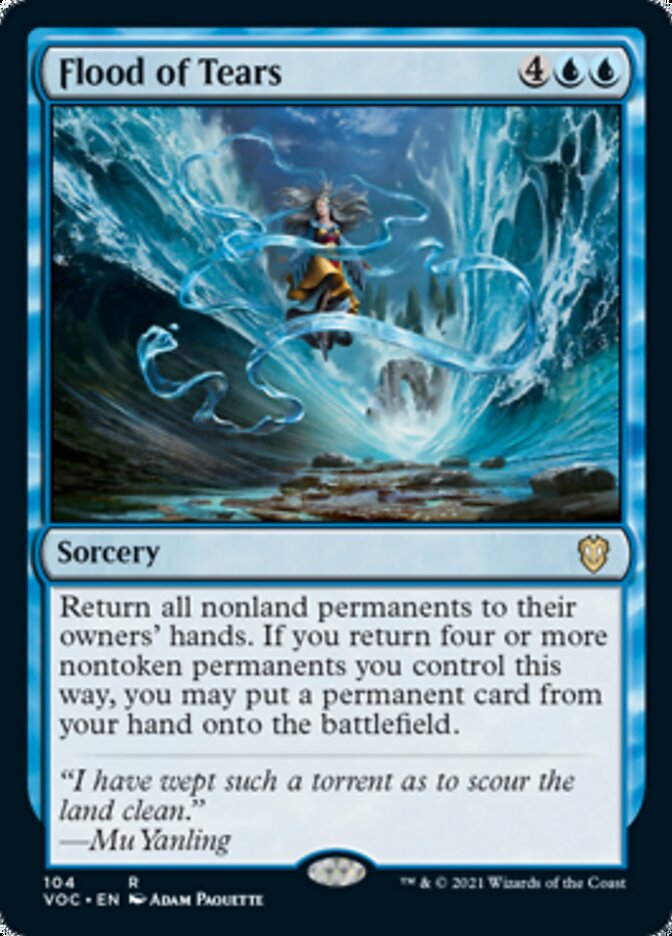 Flood of Tears [Innistrad: Crimson Vow Commander] | Exor Games Bridgewater