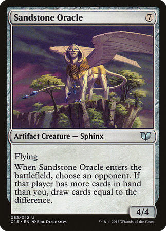 Sandstone Oracle [Commander 2015] | Exor Games Bridgewater