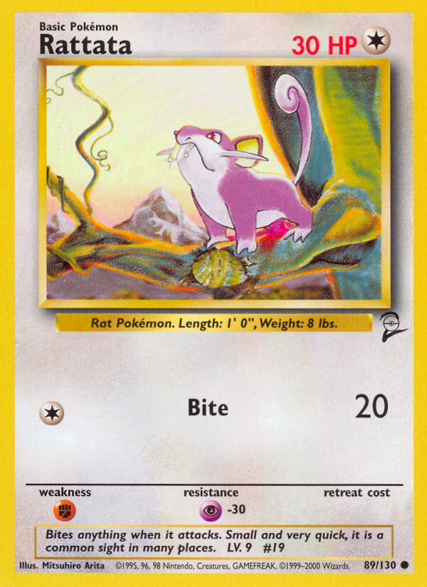 Rattata (89/130) [Base Set 2] | Exor Games Bridgewater