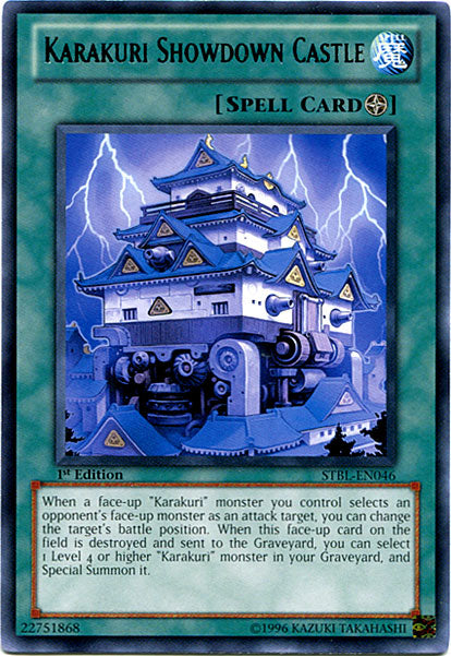 Karakuri Showdown Castle [STBL-EN046] Rare | Exor Games Bridgewater