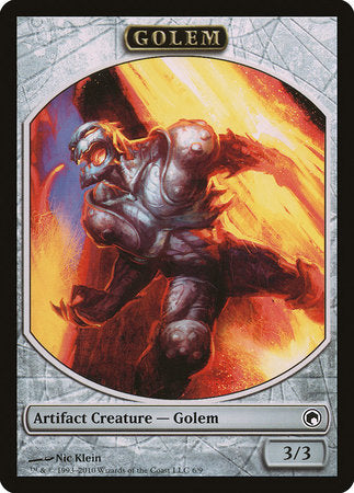 Golem Token [Scars of Mirrodin Tokens] | Exor Games Bridgewater