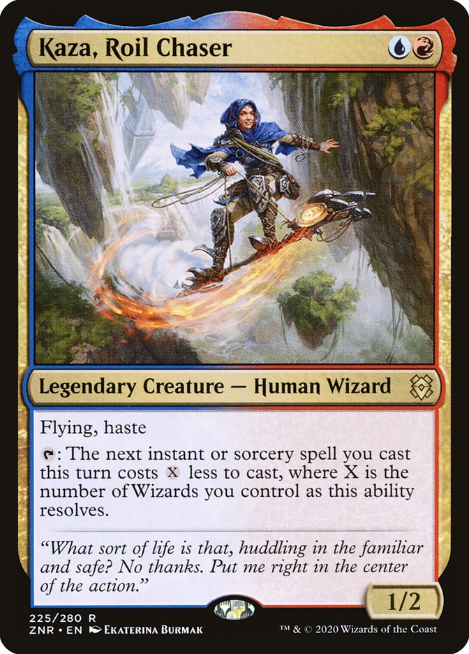 Kaza, Roil Chaser [Zendikar Rising] | Exor Games Bridgewater