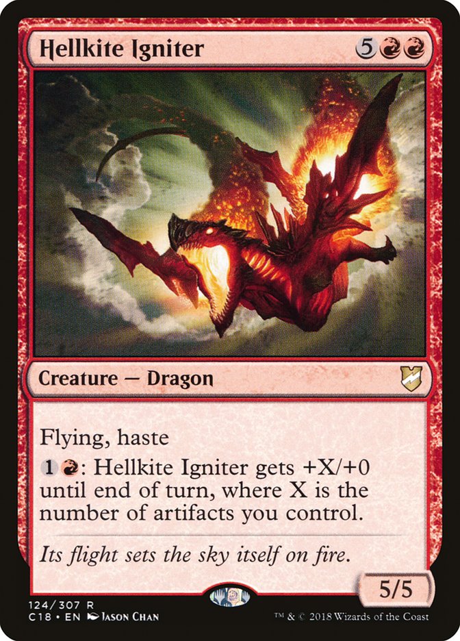 Hellkite Igniter [Commander 2018] | Exor Games Bridgewater