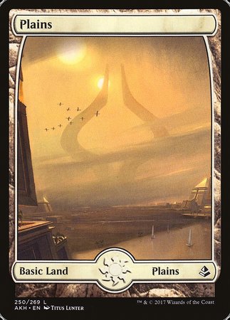 Plains (250) - Full Art [Amonkhet] | Exor Games Bridgewater