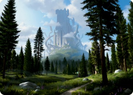 Forest (278) Art Card [Dungeons & Dragons: Adventures in the Forgotten Realms Art Series] | Exor Games Bridgewater