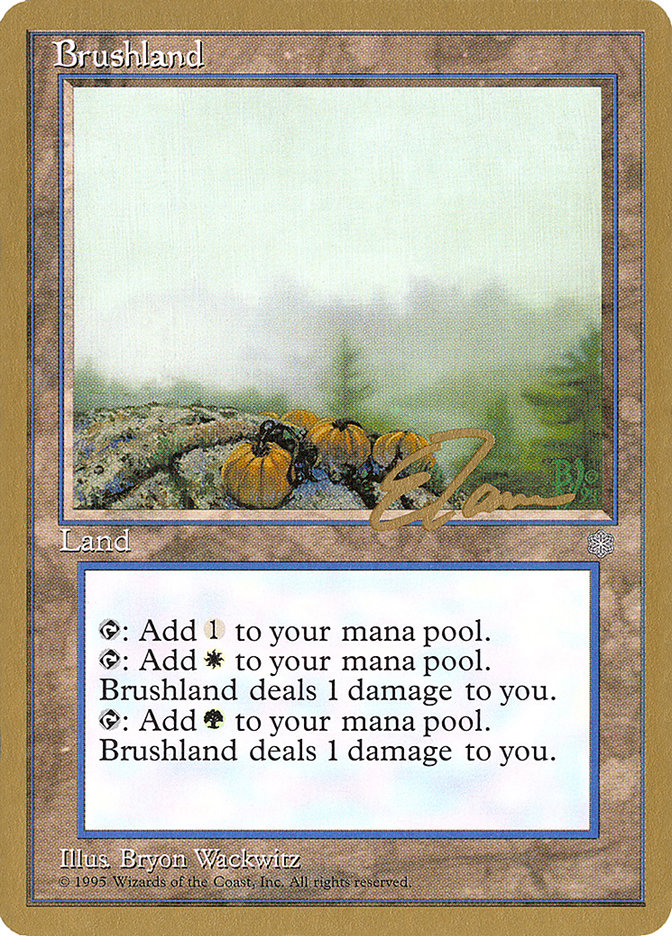 Brushland (Eric Tam) [Pro Tour Collector Set] | Exor Games Bridgewater