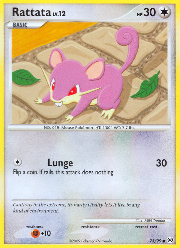 Rattata (73/99) [Platinum: Arceus] | Exor Games Bridgewater