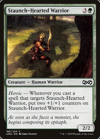 Staunch-Hearted Warrior [Ultimate Masters] | Exor Games Bridgewater