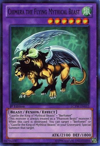 Chimera the Flying Mythical Beast [LCYW-EN052] Super Rare | Exor Games Bridgewater