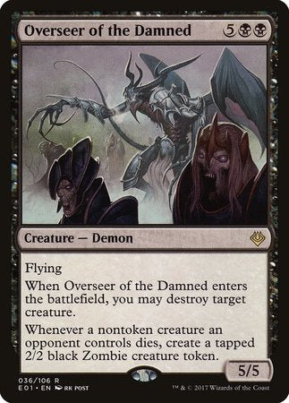 Overseer of the Damned [Archenemy: Nicol Bolas] | Exor Games Bridgewater