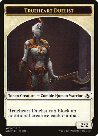 Trueheart Duelist Token [Amonkhet Tokens] | Exor Games Bridgewater