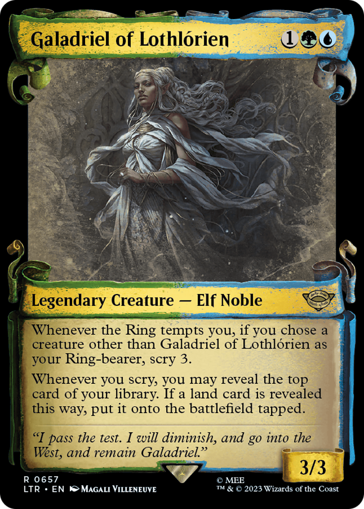 Galadriel of Lothlorien [The Lord of the Rings: Tales of Middle-Earth Showcase Scrolls] | Exor Games Bridgewater