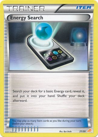 Energy Search (21/30) [Black & White: Trainer Kit - Excadrill] | Exor Games Bridgewater