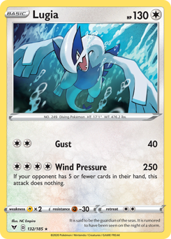 Lugia (132/185) [Sword & Shield: Vivid Voltage] | Exor Games Bridgewater