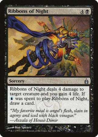 Ribbons of Night [Ravnica: City of Guilds] | Exor Games Bridgewater