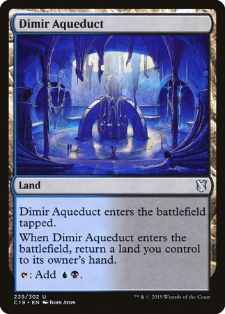 Dimir Aqueduct [Commander 2019] | Exor Games Bridgewater