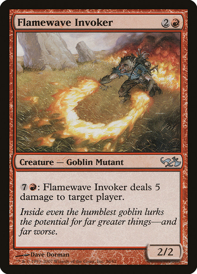 Flamewave Invoker [Duel Decks: Elves vs. Goblins] | Exor Games Bridgewater