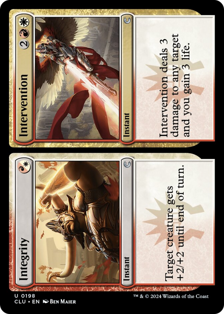 Integrity // Intervention [Ravnica: Clue Edition] | Exor Games Bridgewater