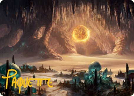 Plains (265) Art Card (Gold-Stamped Signature) [Dungeons & Dragons: Adventures in the Forgotten Realms Art Series] | Exor Games Bridgewater