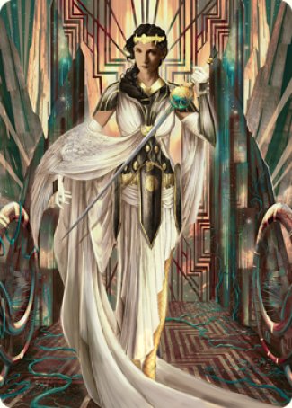 Elspeth Resplendent 2 Art Card [Streets of New Capenna Art Series] | Exor Games Bridgewater