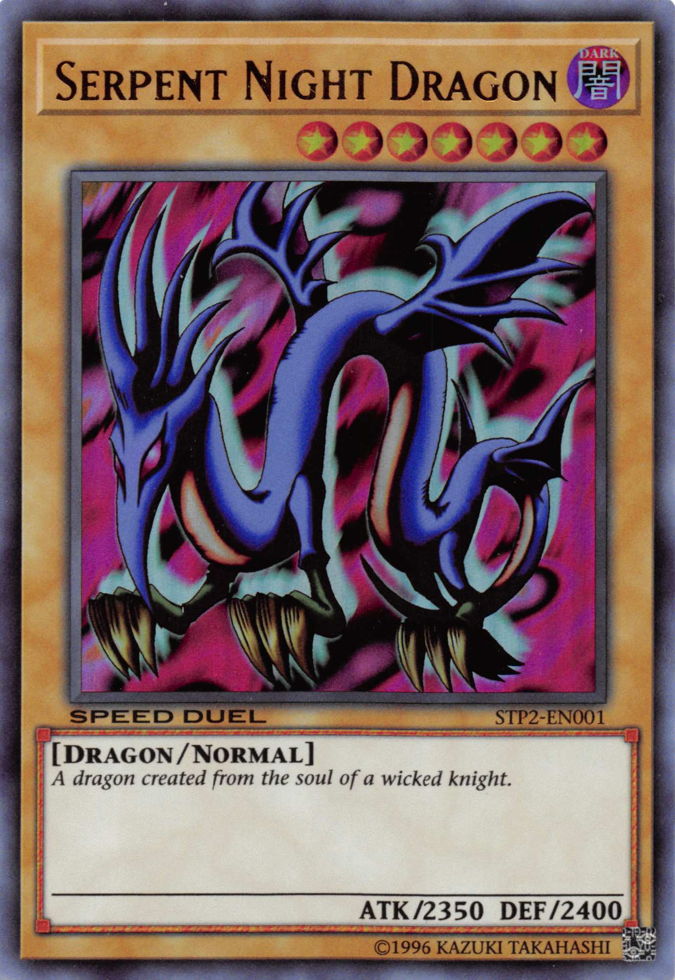 Serpent Night Dragon [STP2-EN001] Ultra Rare | Exor Games Bridgewater