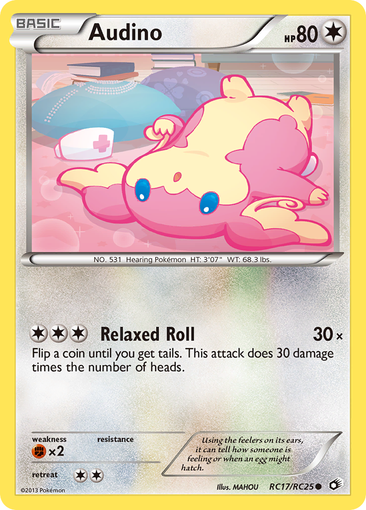 Audino (RC17/RC25) [Black & White: Legendary Treasures] | Exor Games Bridgewater