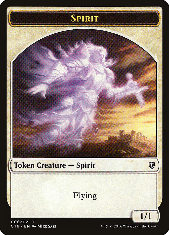 Spirit (006/021) [Commander 2016 Tokens] | Exor Games Bridgewater