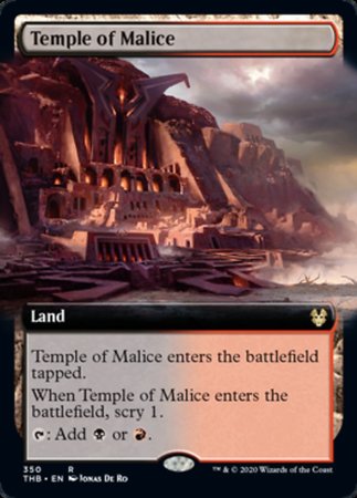 Temple of Malice (Extended Art) [Theros Beyond Death] | Exor Games Bridgewater