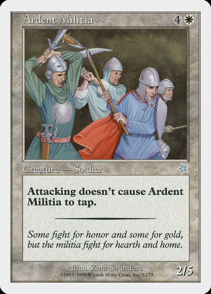 Ardent Militia [Starter 1999] | Exor Games Bridgewater