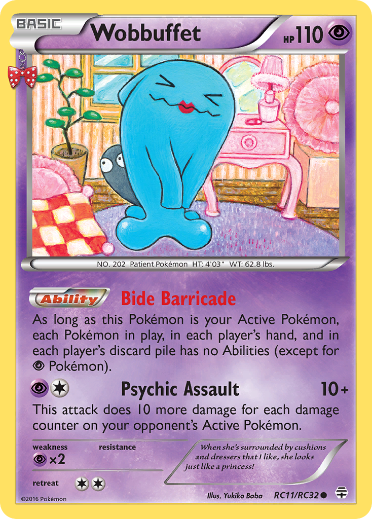 Wobbuffet (RC11/RC32) [XY: Generations] | Exor Games Bridgewater