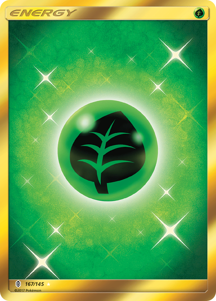 Grass Energy (167/145) [Sun & Moon: Guardians Rising] | Exor Games Bridgewater