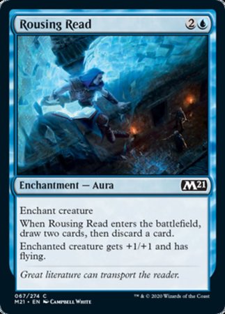 Rousing Read [Core Set 2021] | Exor Games Bridgewater