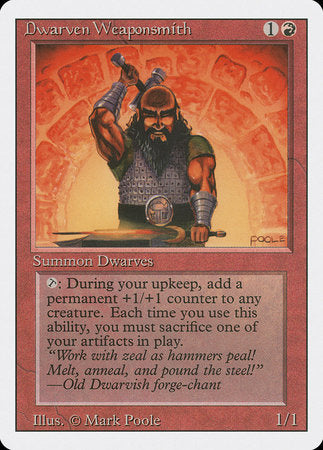 Dwarven Weaponsmith [Revised Edition] | Exor Games Bridgewater