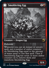 Smoldering Egg // Ashmouth Dragon [Innistrad: Double Feature] | Exor Games Bridgewater