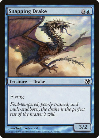 Snapping Drake [Duels of the Planeswalkers] | Exor Games Bridgewater