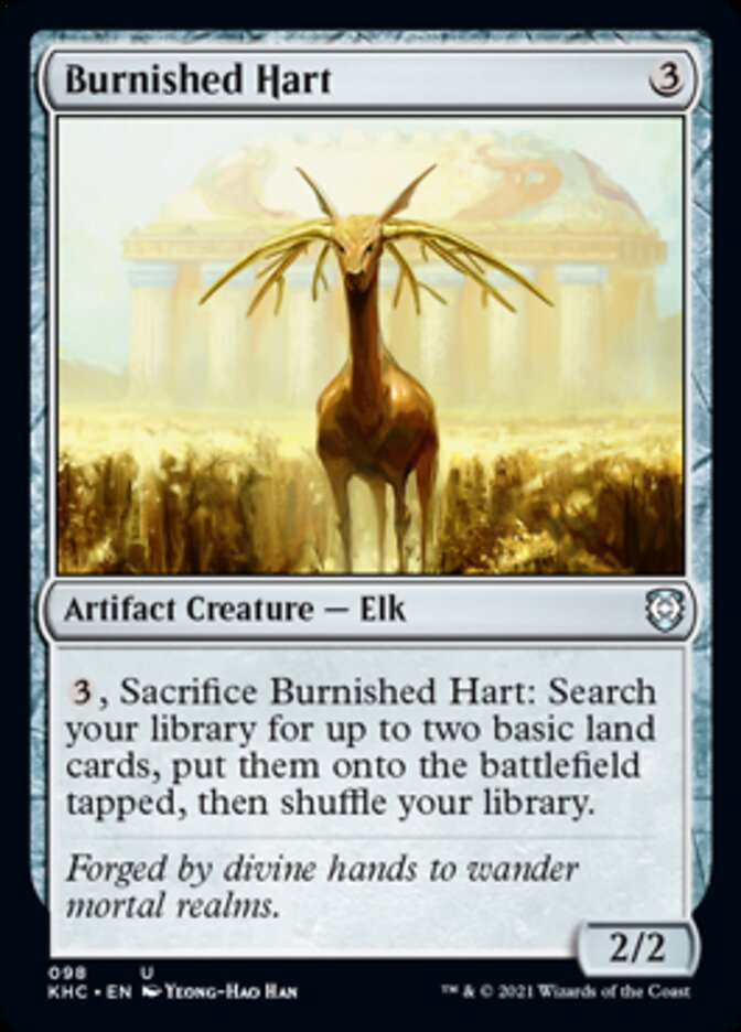 Burnished Hart [Kaldheim Commander] | Exor Games Bridgewater