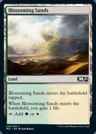 Blossoming Sands [Core Set 2021] | Exor Games Bridgewater