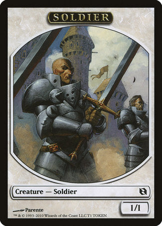 Soldier Token [Duel Decks: Elspeth vs. Tezzeret Tokens] | Exor Games Bridgewater