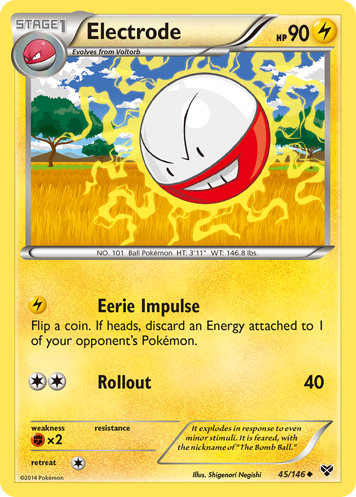 Electrode (45/146) [XY: Base Set] | Exor Games Bridgewater