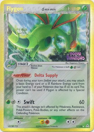 Flygon (7/110) (Delta Species) (Stamped) [EX: Holon Phantoms] | Exor Games Bridgewater